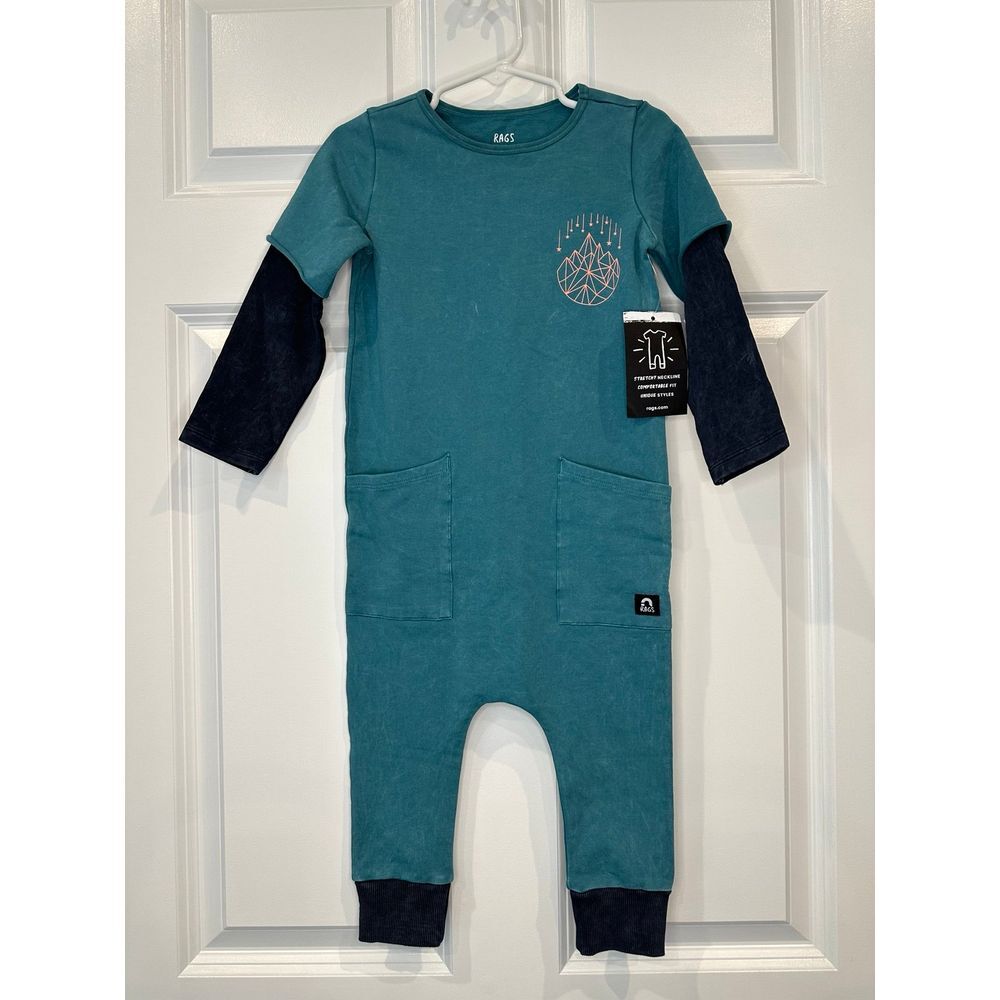 Rags to Raches Romper Size 2T NWT‎